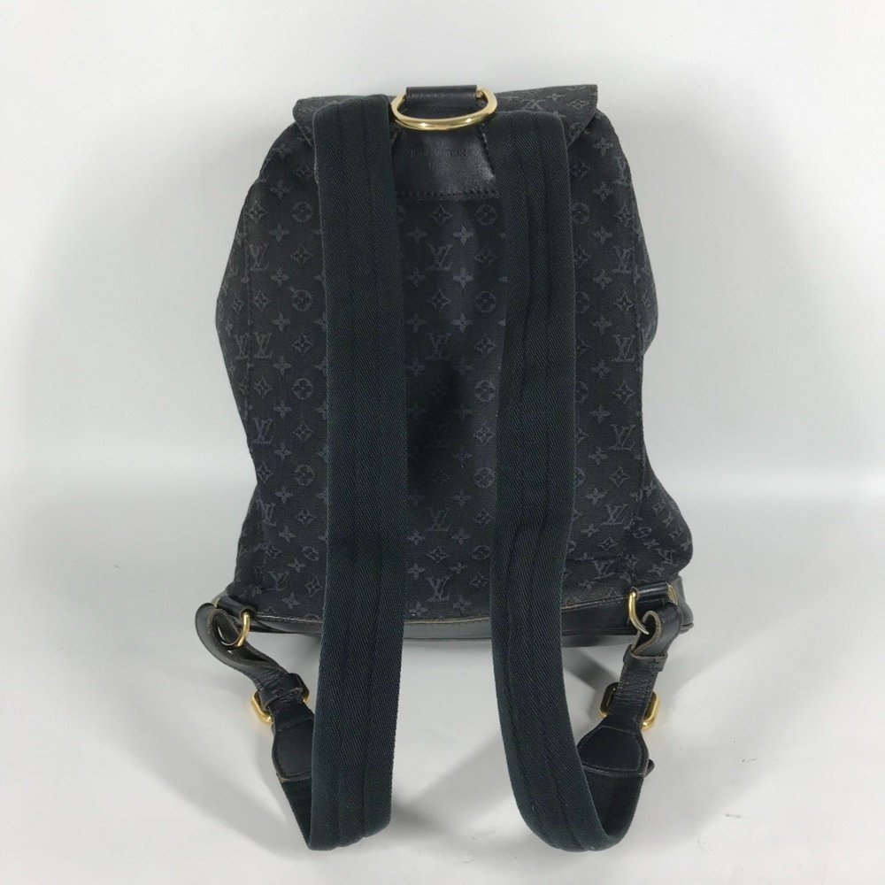 LOUIS VUITTON M92455 Monogram Denim Montsouris GM Backpack Rucksack Women's T... - Picture 15 of 16